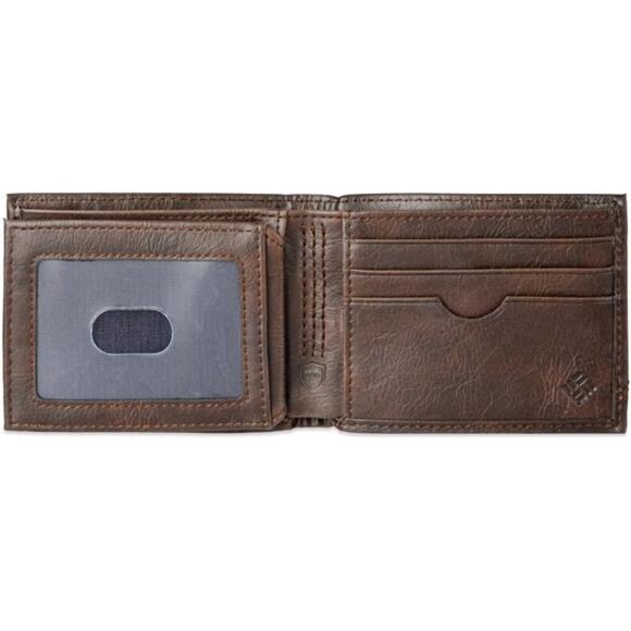 Men's Leather Extra Capacity Slimfold Wallet - Picture 4 of 7